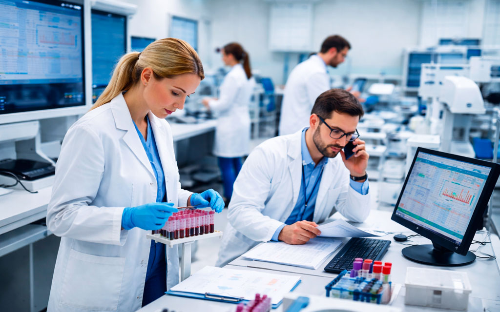 Gargalos na rotina do laboratório clínico